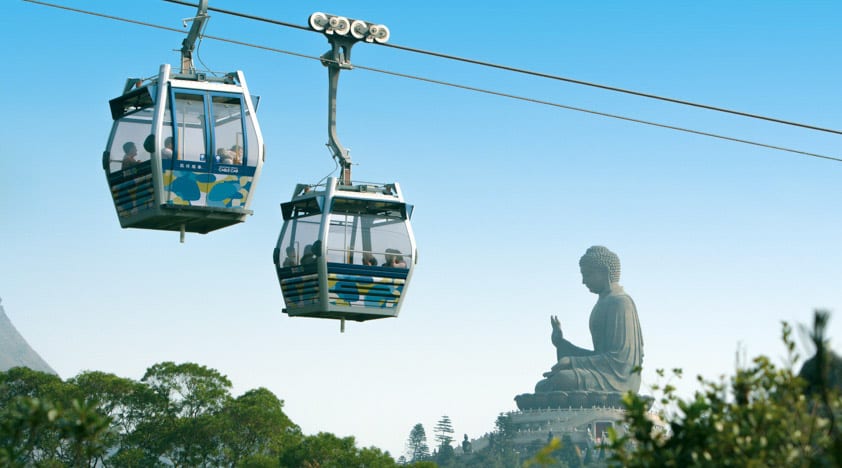 Ngong Ping 360 Crystal Cabin Cable Car