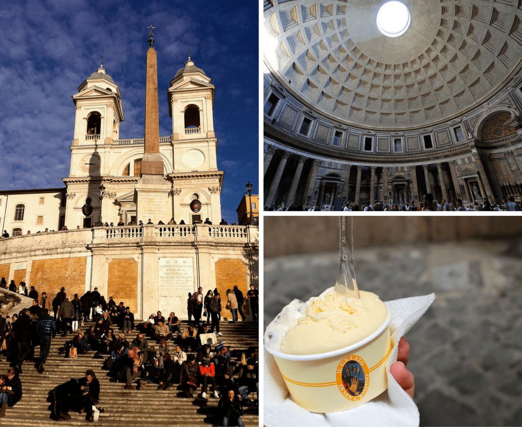 Spanish Steps, Pantheon & gelato 3 Day Itinerary for the perfect Roman Holiday