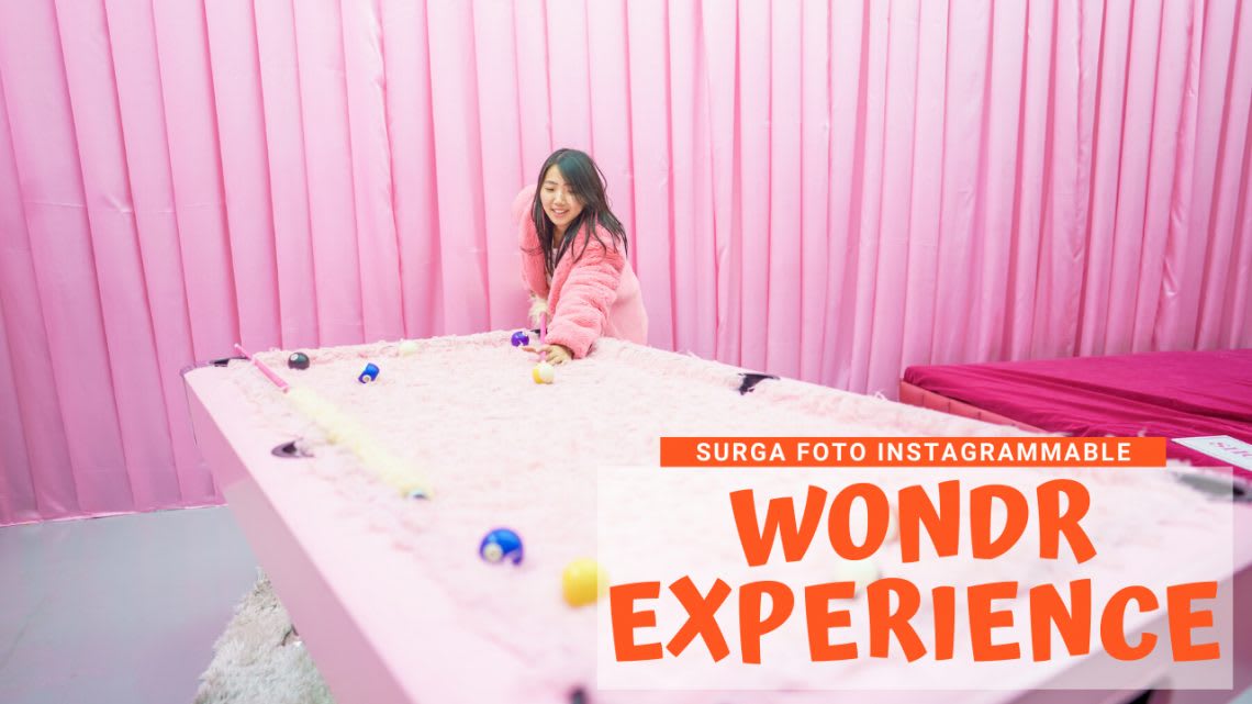 tempat wisata ala korea di jakarta WONDR Experience Surganya Foto Foto Instagrammable di 