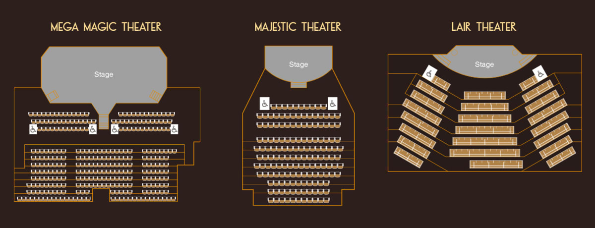 House of Magic Seating shows and performances in macau, house of magic macau show seats, how of magic macau seating arrangment