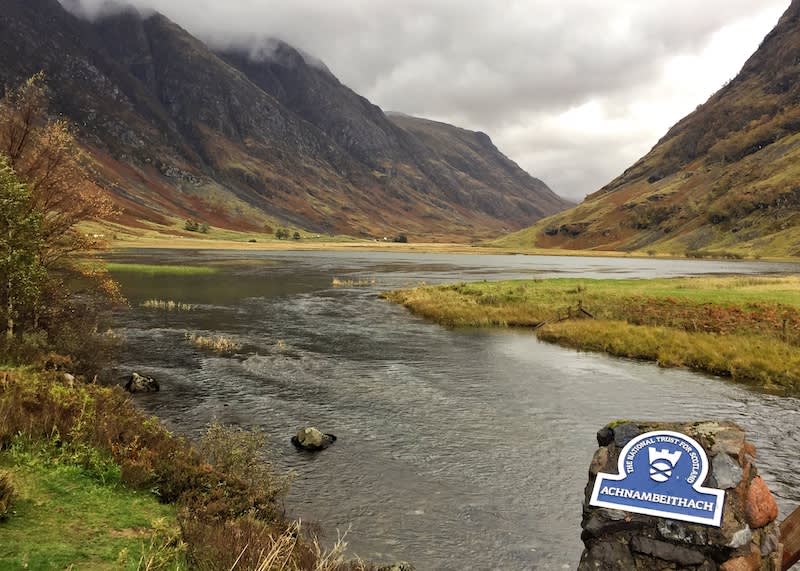 Achnambeithach是拍攝格倫科峽谷的好地方。Photographer | Serina Su
