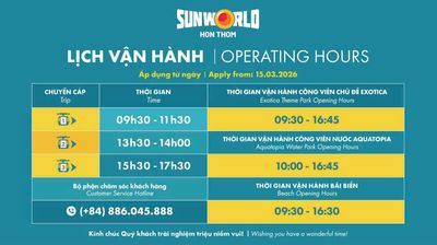 Operating Hours