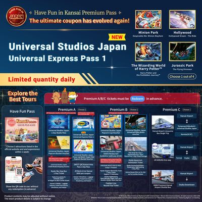 Наслаждайтесь премиум-пассом Have Fun in Kansai