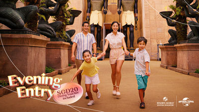 Evening Entry to Universal Studios Singapore