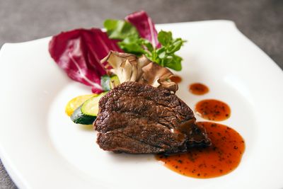 Premium Beef Tenderloin Steak with Perigueux Sauce
