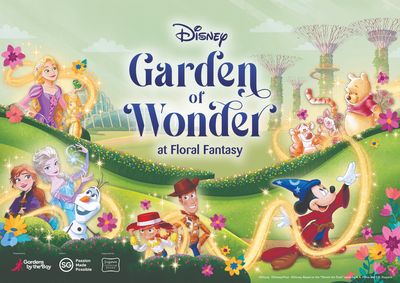 Disney Garden of Wonder at Floral Fantasy