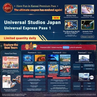 Have Fun in Kansai Premium Pass