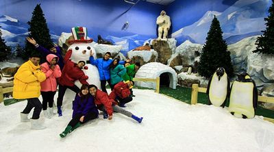 熱帶雪之城——在公園中央的真雪中盡情玩耍，給孩子們和童心未泯的你帶來神奇驚喜