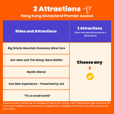 3 Attractions