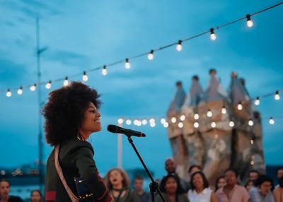 Rooftop concert