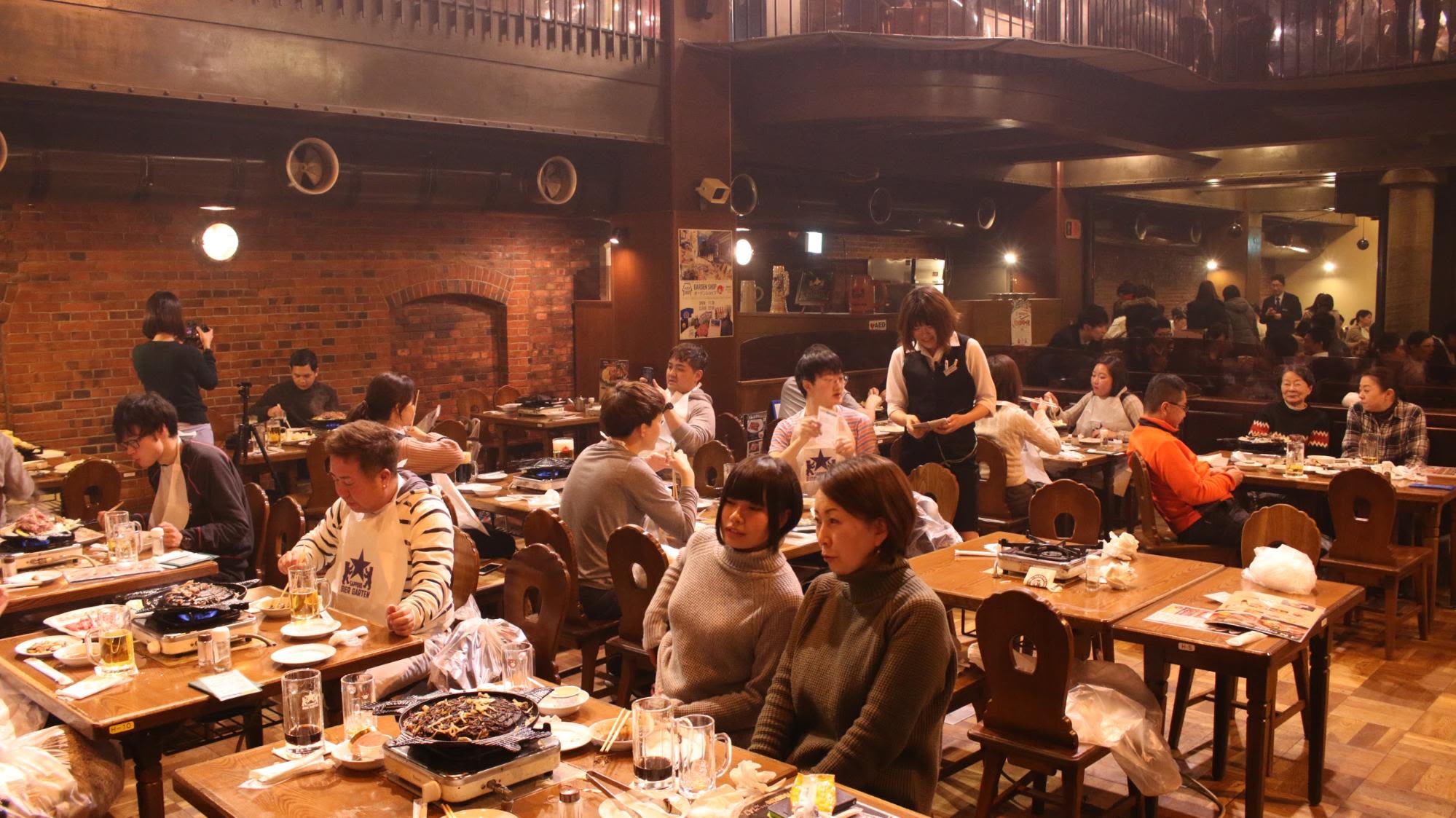Sapporo beer garden