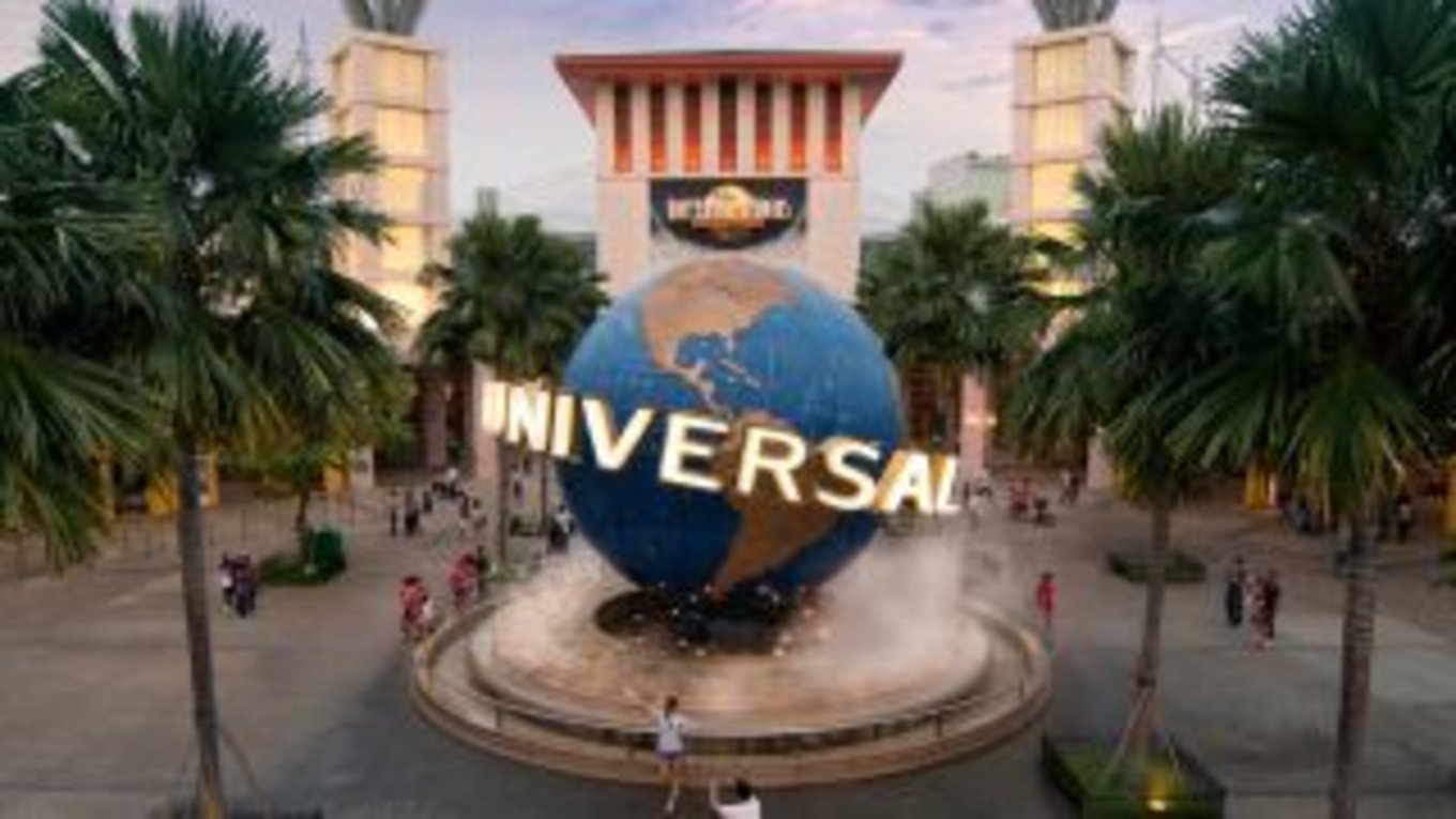 Universal studios singapore globe