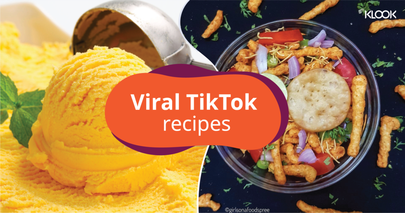 viral tiktok recipes in India featuring dalgona coffee, kurkure bhel and mango recipes 