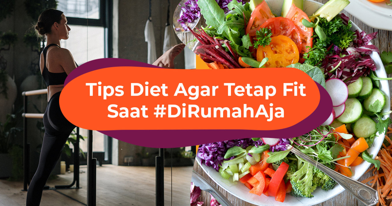 Blog Cover ID - Tips Diet #dirumahaja