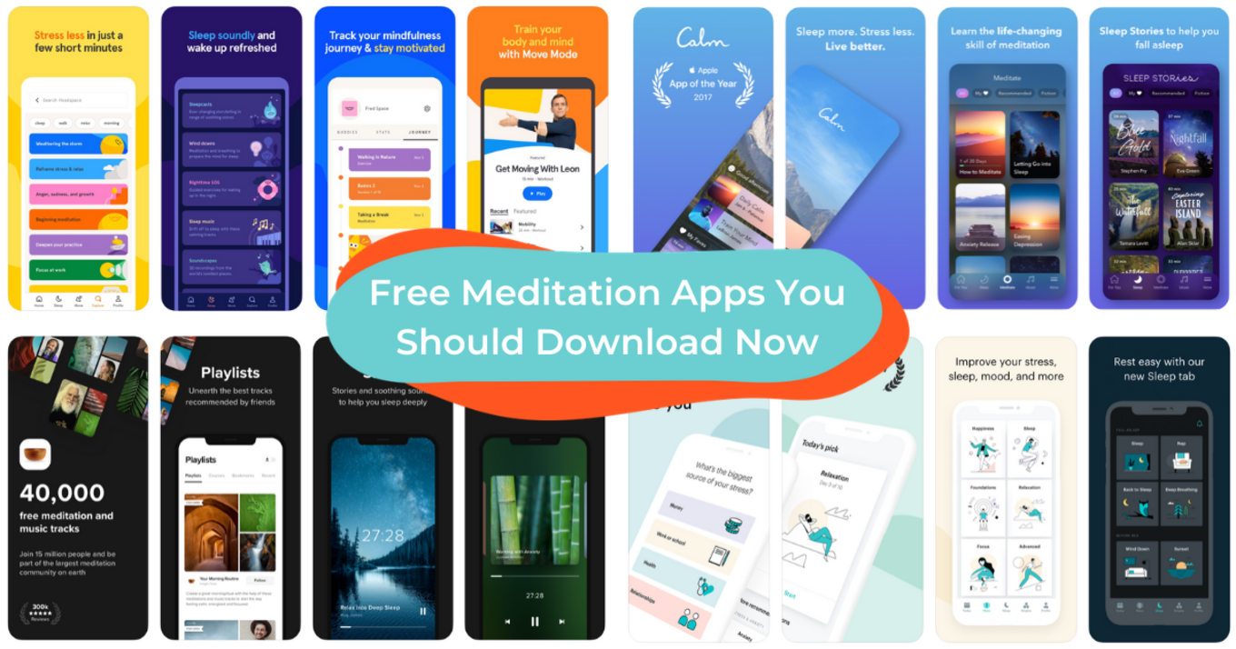 free meditation apps you should download now