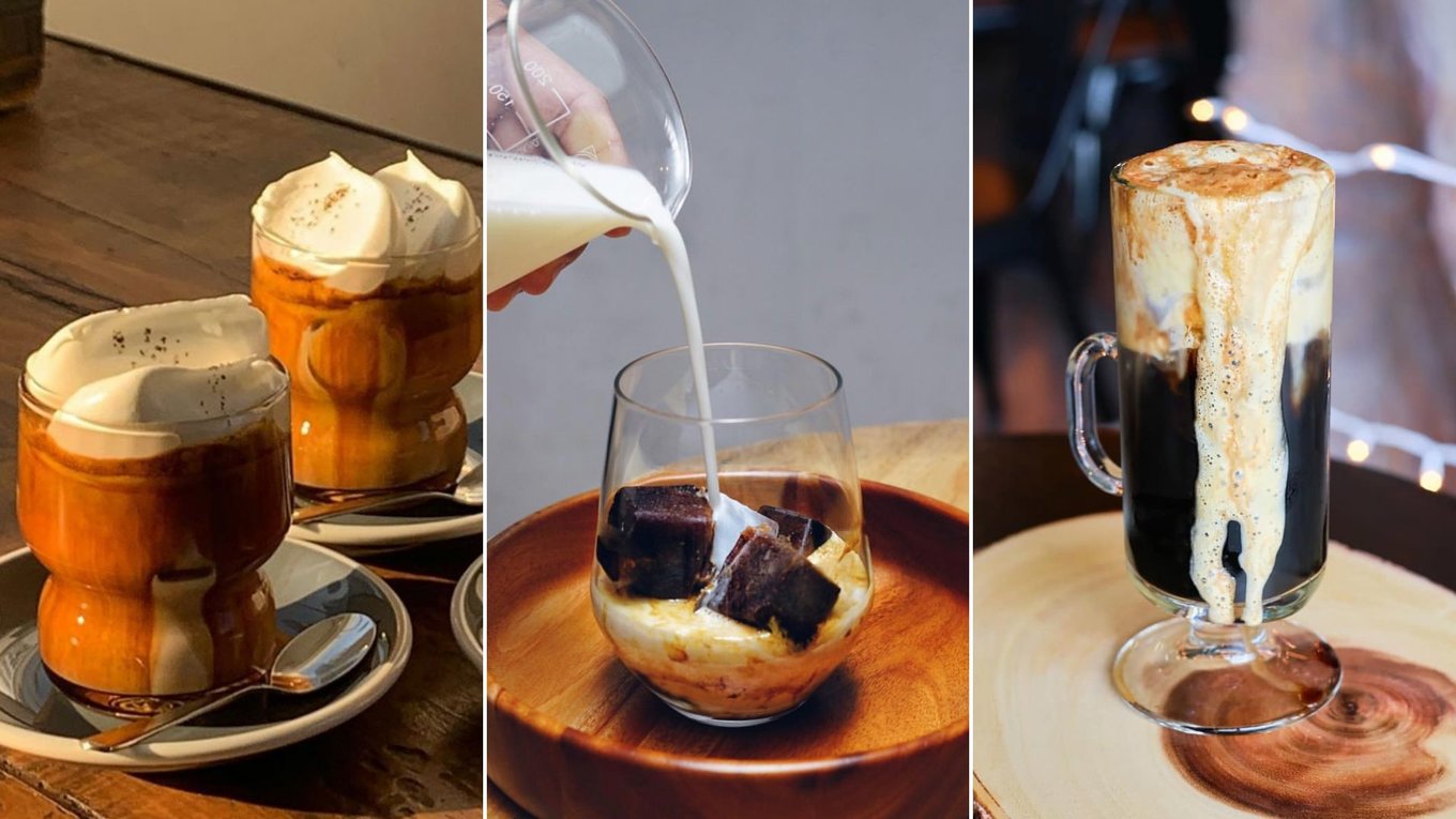 Blogheader - coffee drinks to make at home