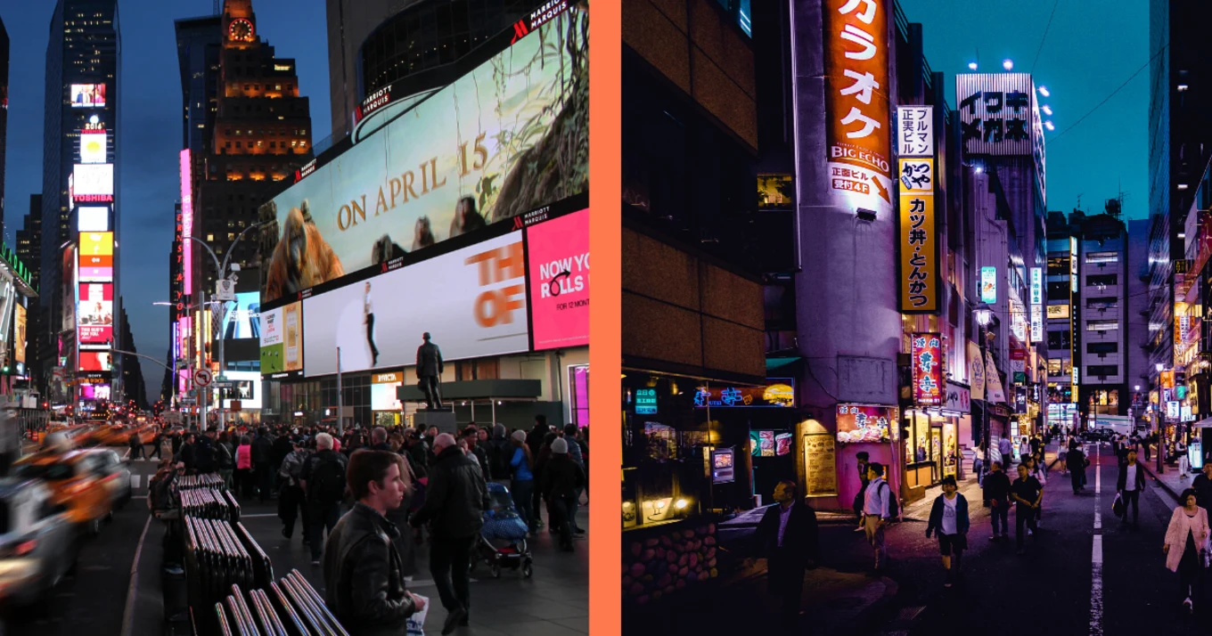 new york tokyo japan america 