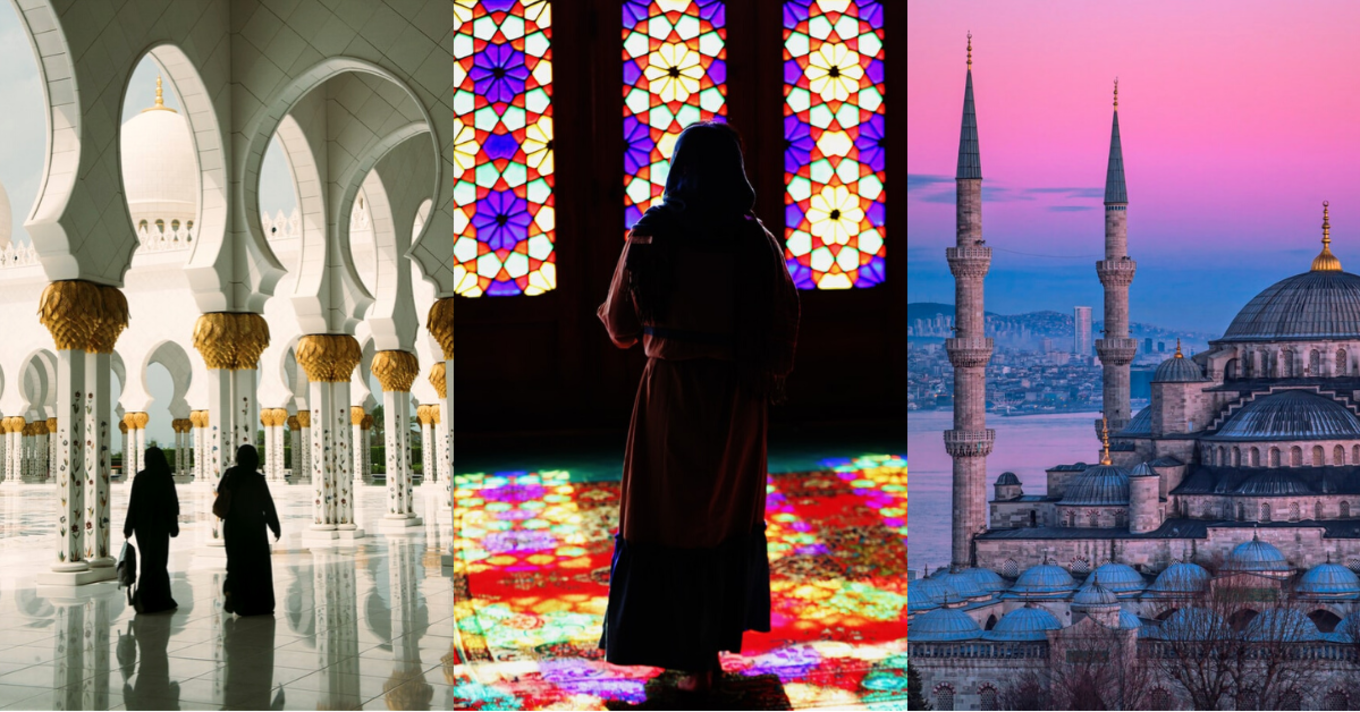 Blogheader - stunning mosques across the globe