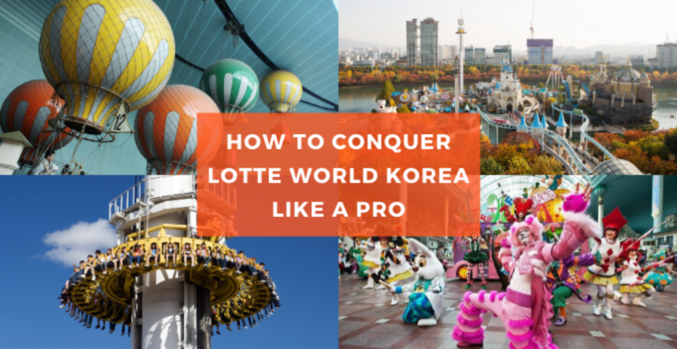 seoul lotte world theme park rides attractions 