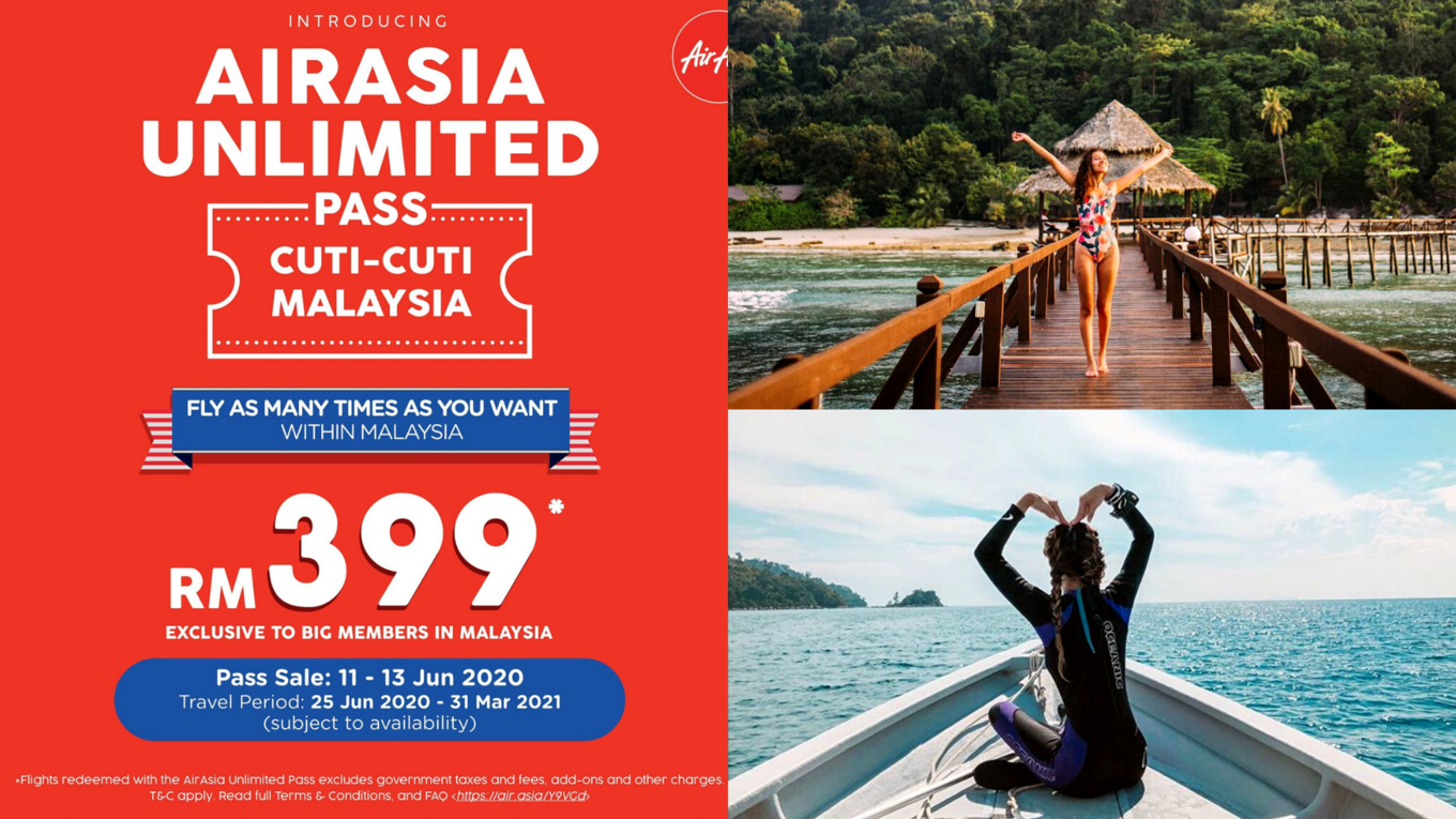 Blogheader - AirAsia Unlimited Pass