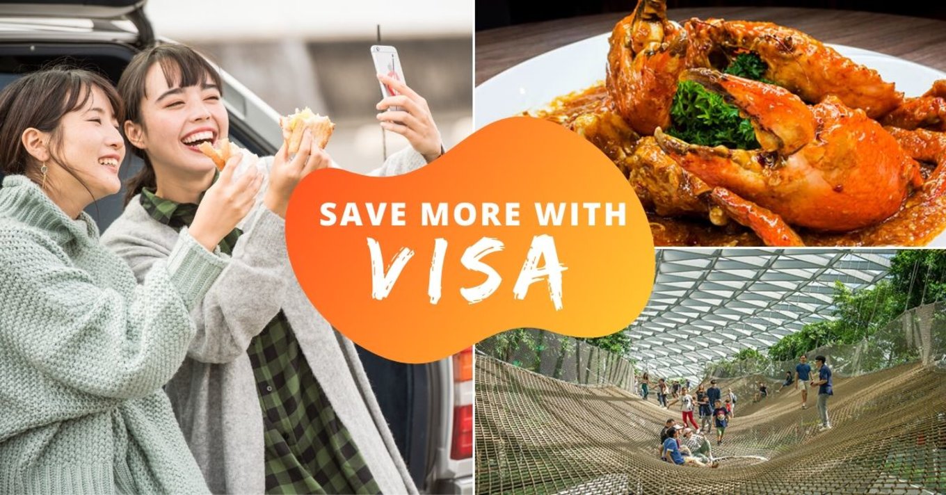 Save More With Visa Header