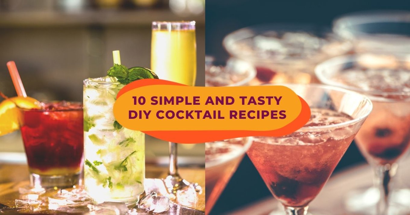 easy cocktail recipes cover image