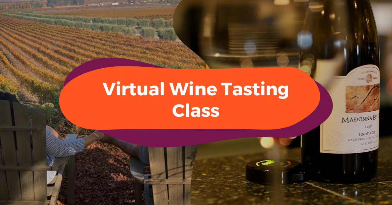 virtual wine tasting class
