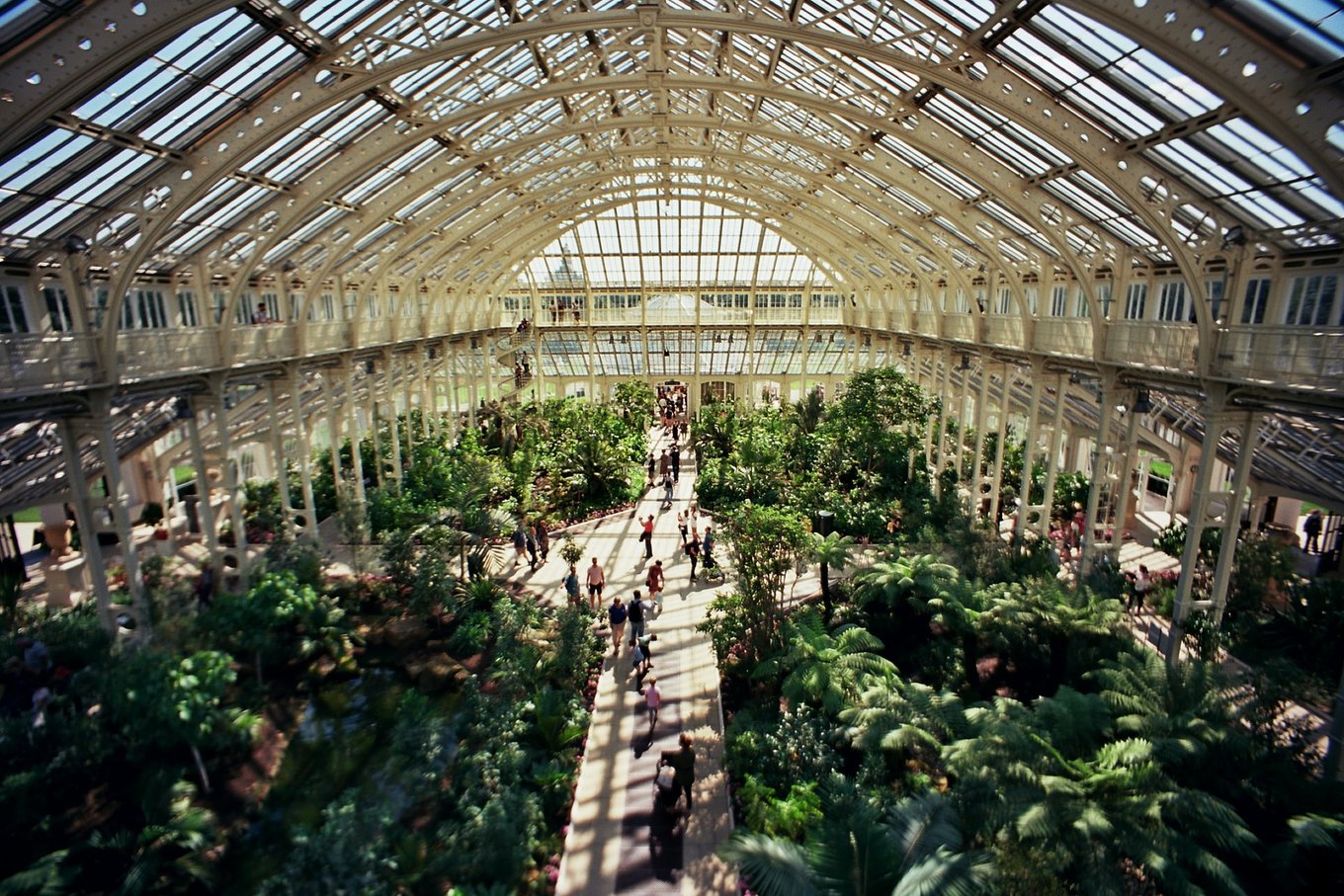 View of Kew Gardens, London