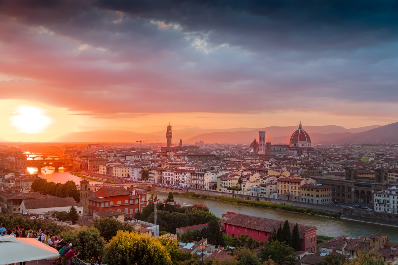 Vista di Firenze dall'alto