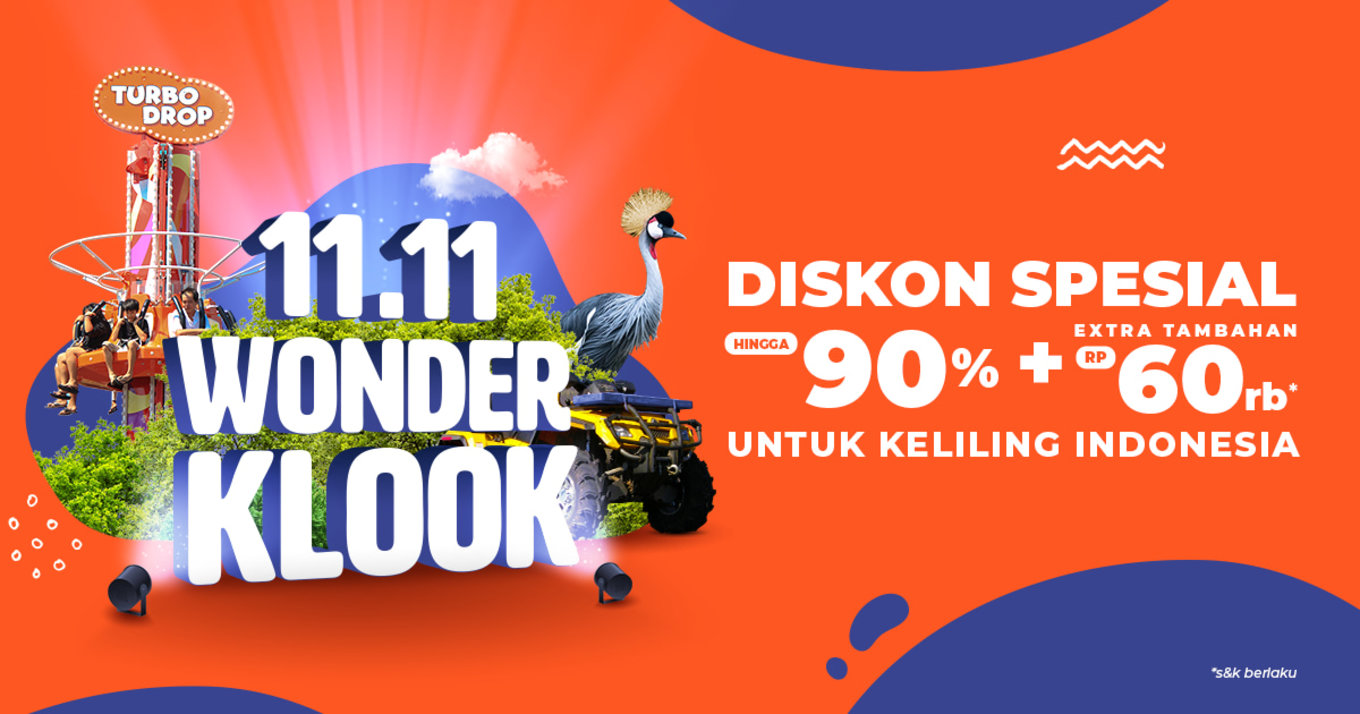 KV Promo 11.11 WONDERKLOOK - Blog ID