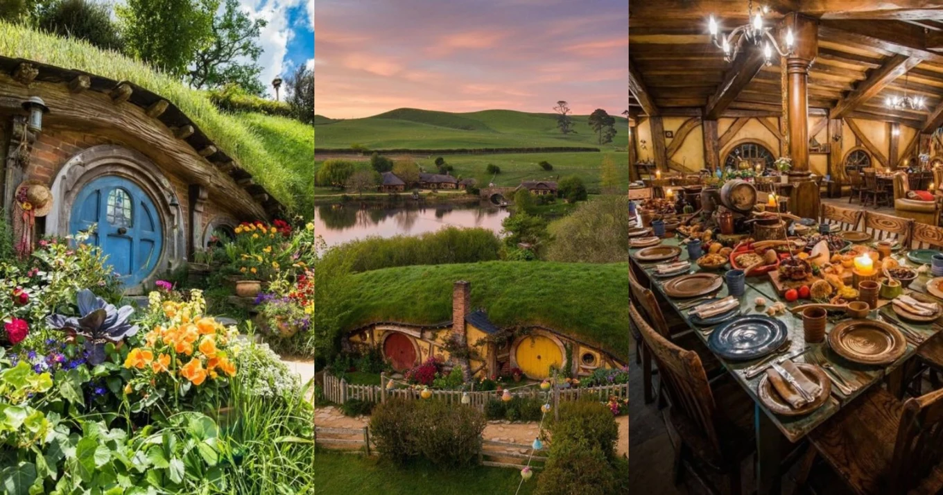 Hobbiton Movie Set