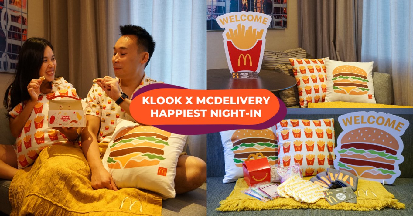 klook mcdelivery happiest night in cover
