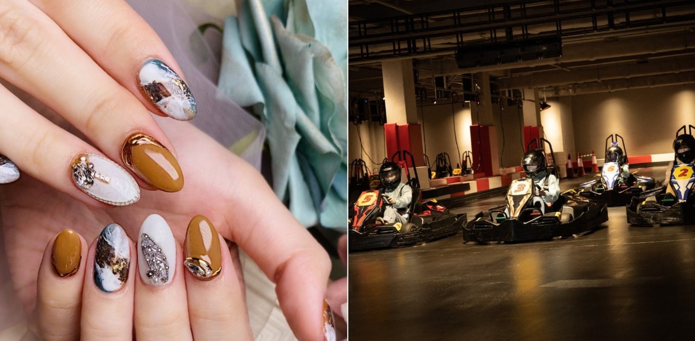 nail art and race kart in hong kong