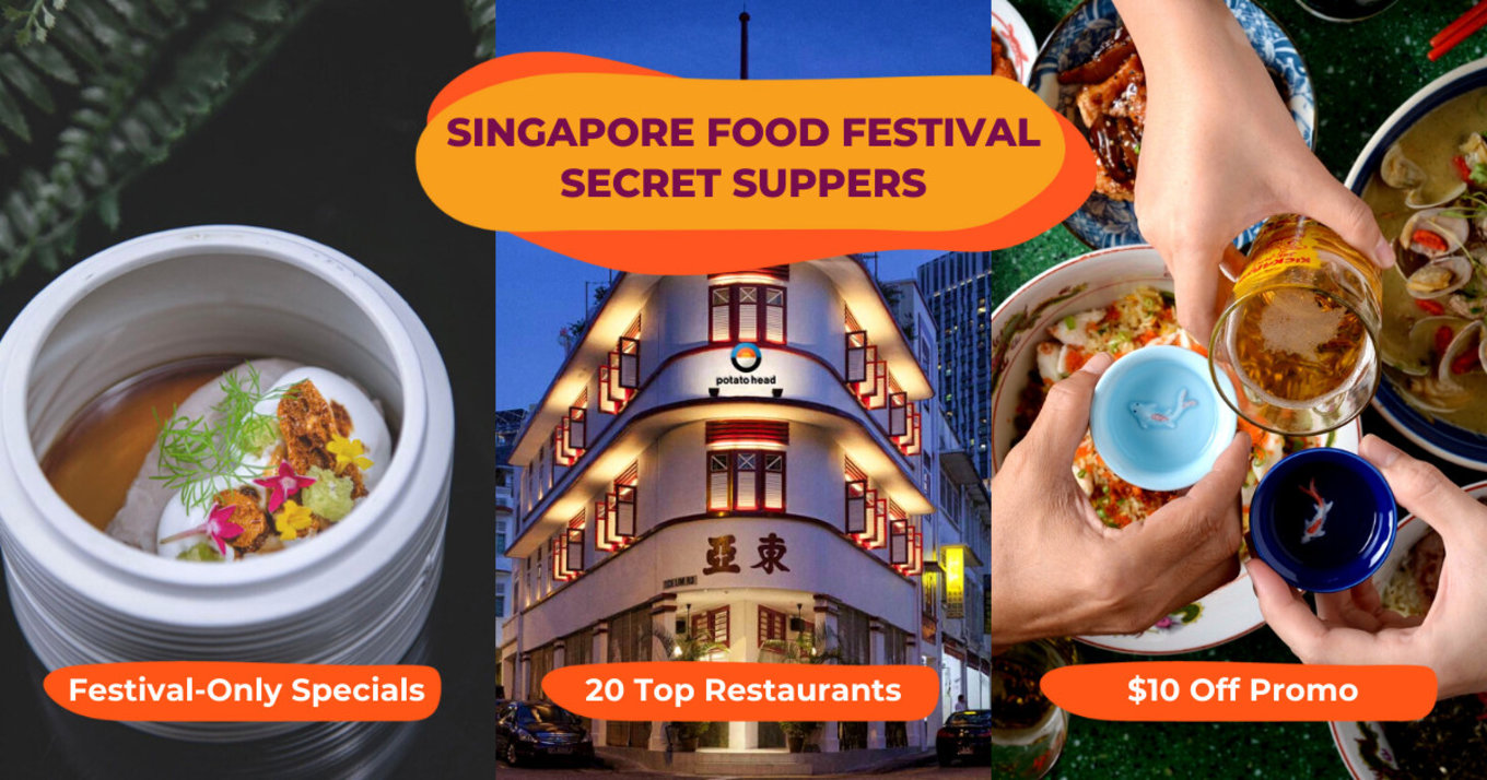 Klook Secret Suppers Singapore Food Festival 2021