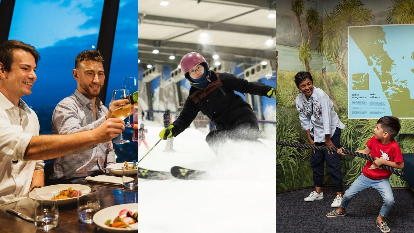 Image Credits - @skycityakl, @snowplanetnz, & @aucklandmuseum on Instagram