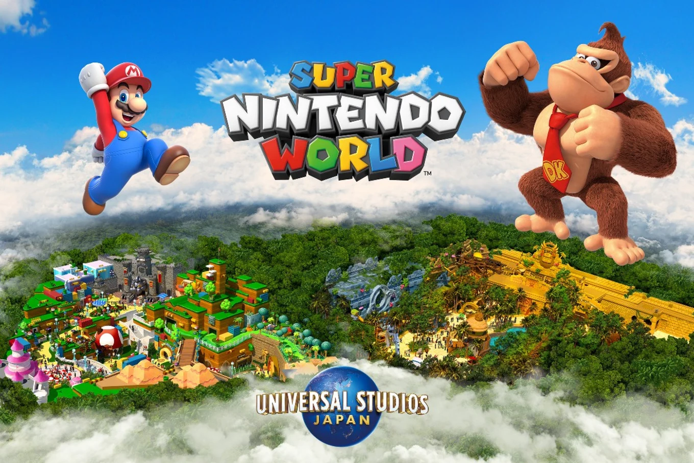 USJ｜2024年「ドンキーコング」エリア誕生！スーパーニンテンドーワールド拡張へ