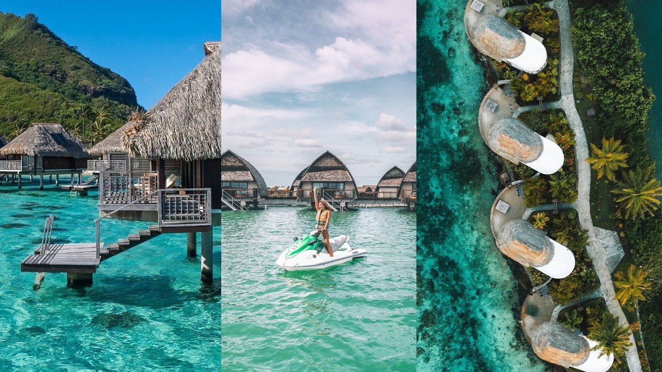 Adventures overwater are a haven you never knew about! Image credits: @epictouristspots, @effortlyss, @heyitsjessvalentine on Instagram