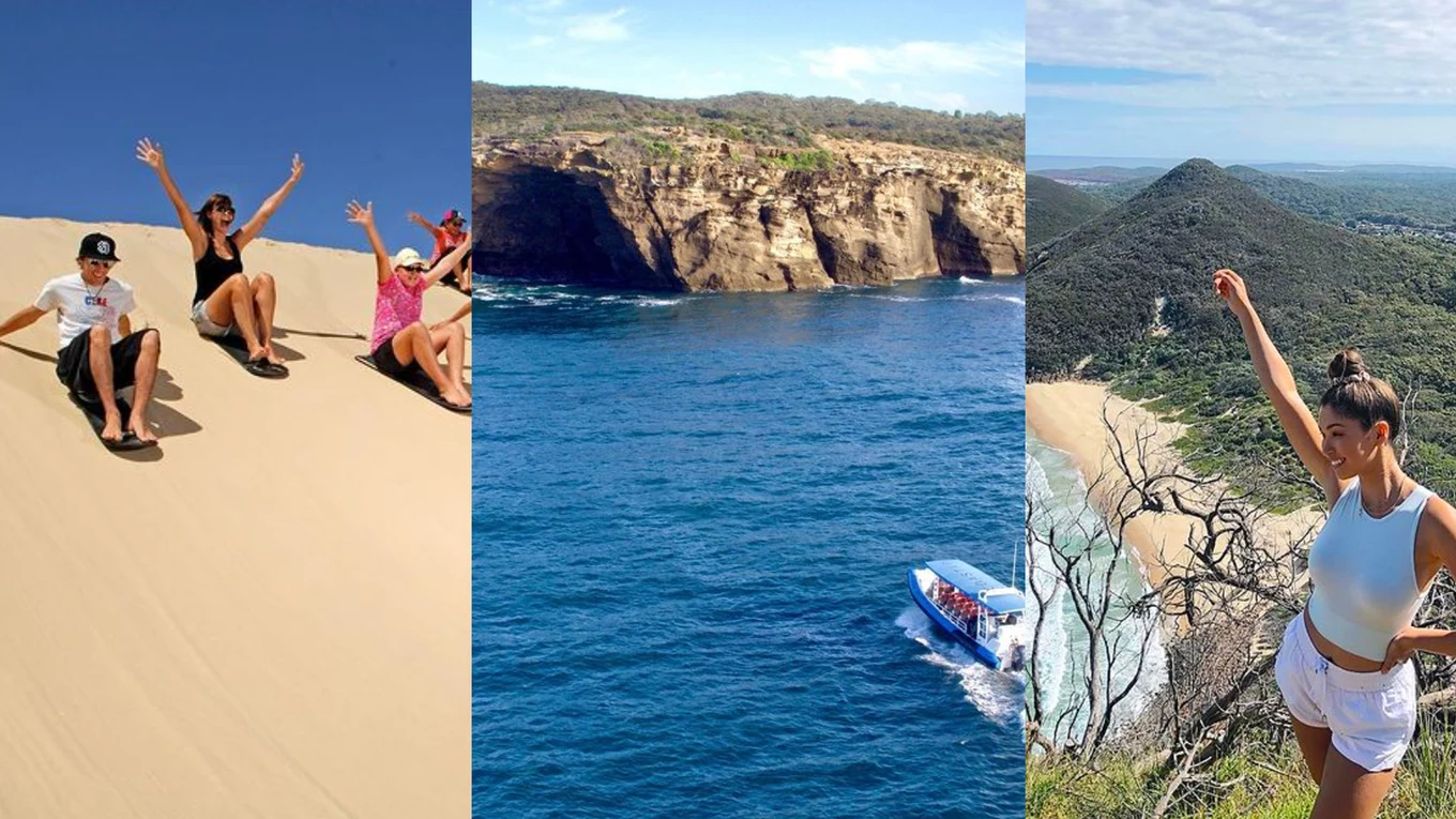 Credits: @portstephens4wdtours, @coast.xp, and @kymberleestree