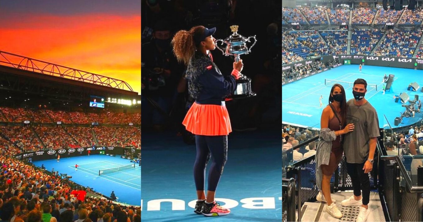 Image credits:  @australianopen, @rodlaverarena and @mattycass on Instagram