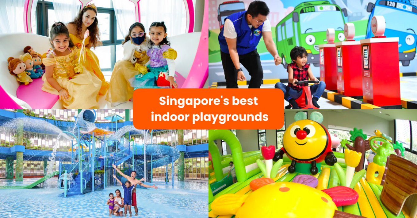 27 Best Indoor Playgrounds In Singapore For Kids From Kiztopia To