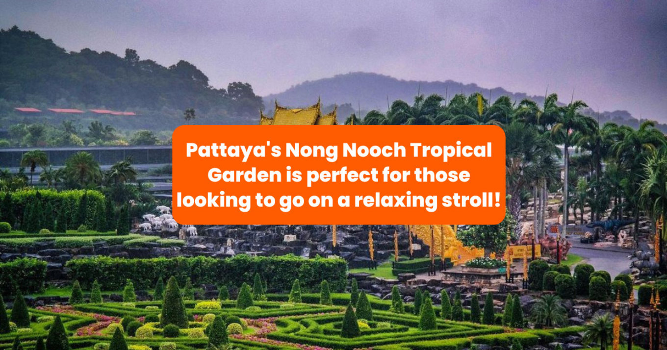 Nong Nooch Garden with a view of the maze
