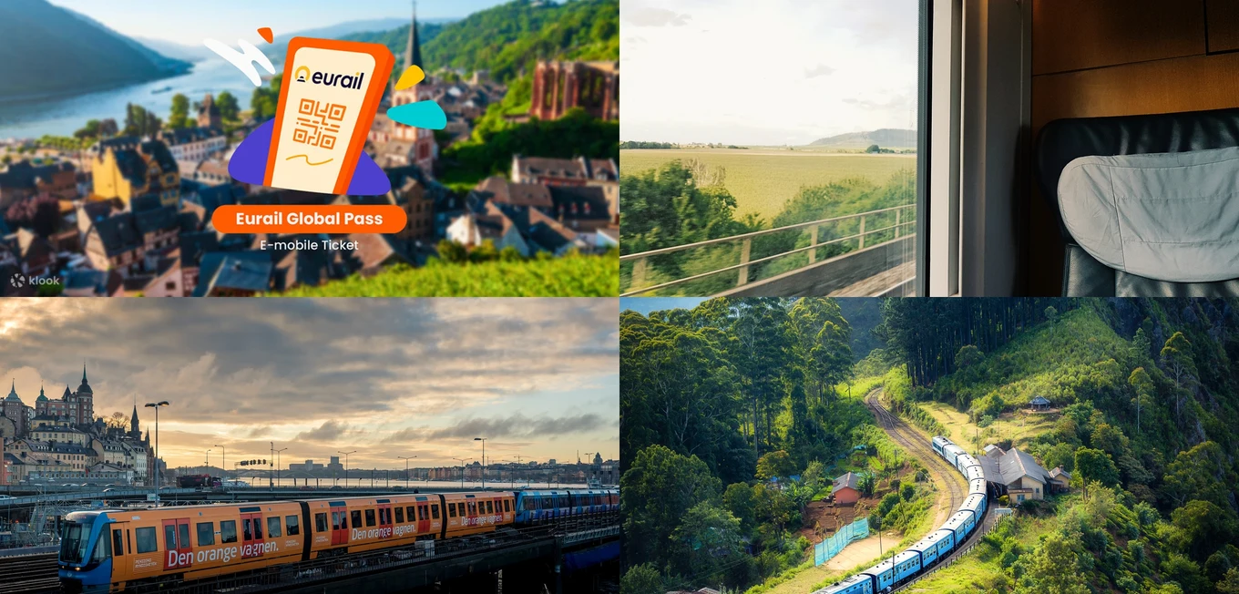 นั่งรถไฟเที่ยว 5 ประเทศในยุโรป ด้วย Eurail Global Pass! 