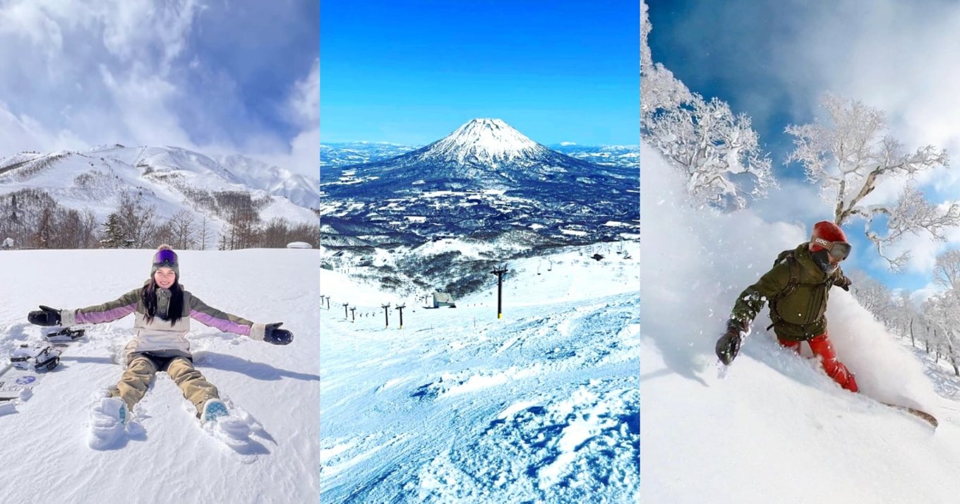 The Ultimate Japan Ski Guide to Make the Most of Your Winter Holiday #shredthegnar Image credit: @@aka_poyo, @japan_snow_lover, @supermeinc_new on Instagram.
