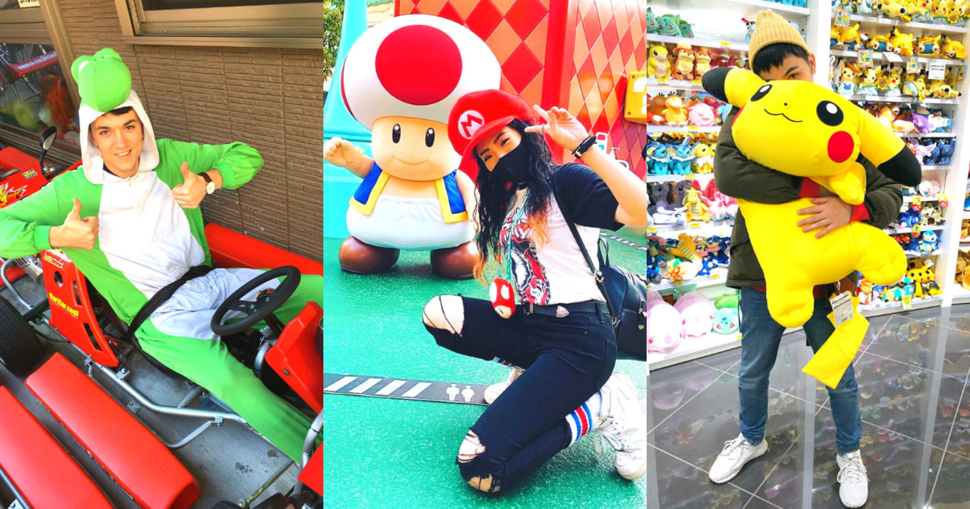Real-life Nintendo Experience in Japan. Credit: @thomas_jwright, @akko_666, and @zackchang1220 on Instagram