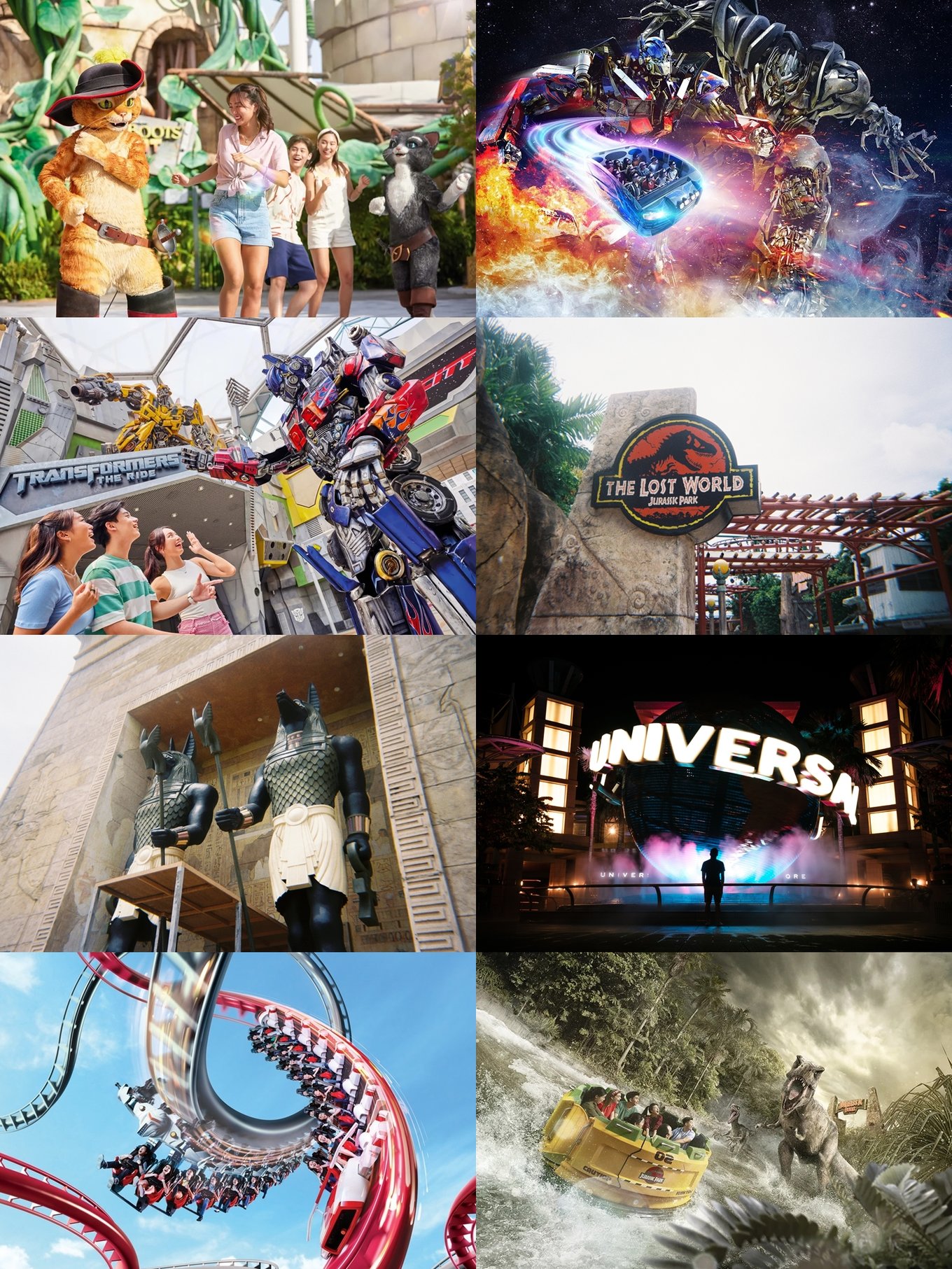 สนุก สุข เสียวกับ 5 เครื่องเล่นห้ามพลาดที่ Universal Studio Singapore