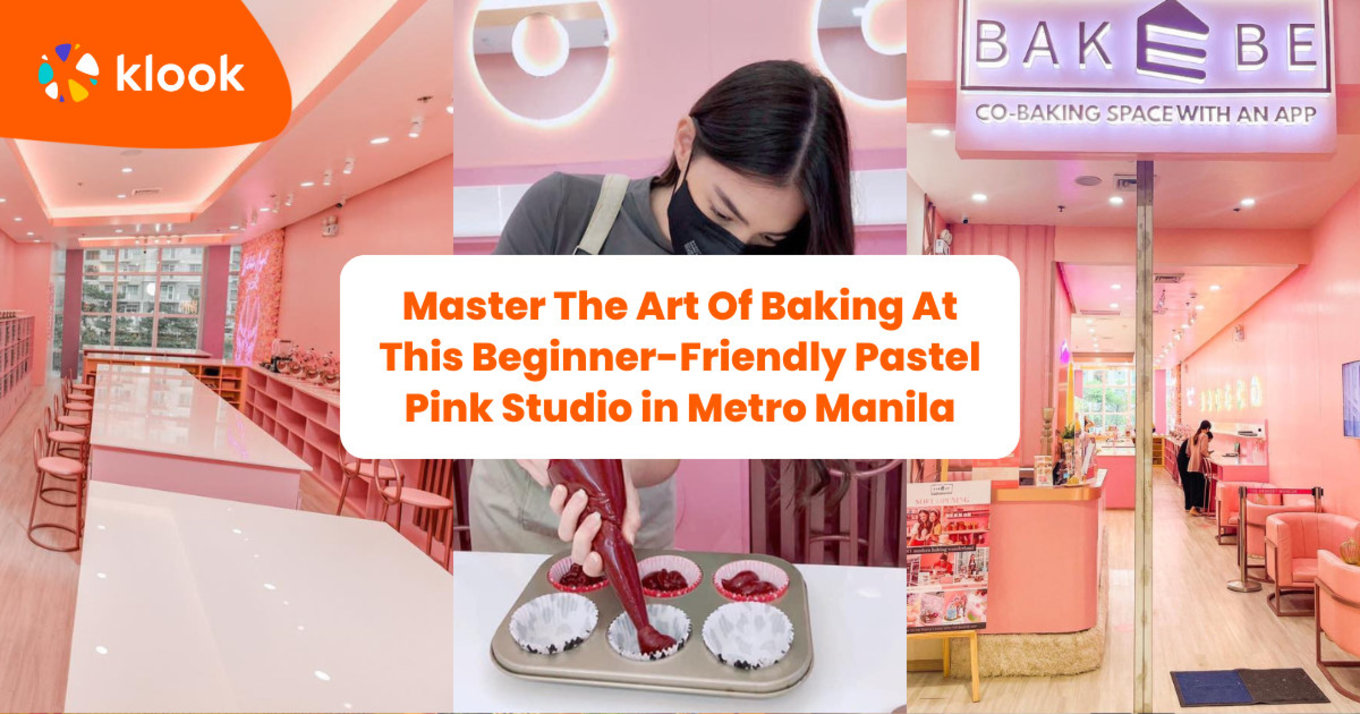 Pink baking studio in Manila