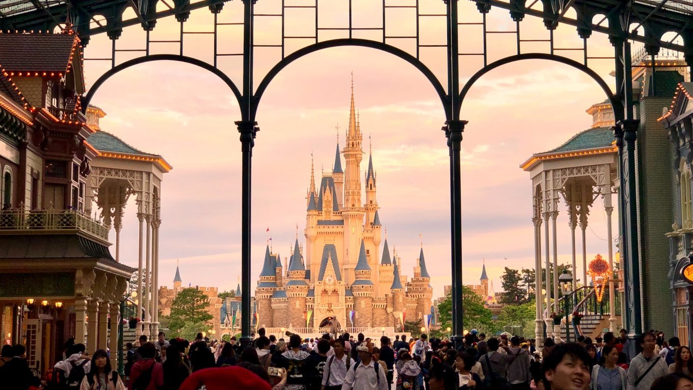 Cinderella’s Castle is the centrepiece of Tokyo Disneyland Credit: Colton Jones on Unsplash