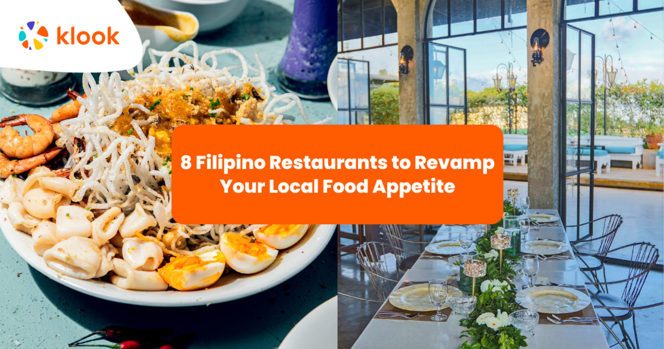 Restaurants that serves classic Filipino cuisine