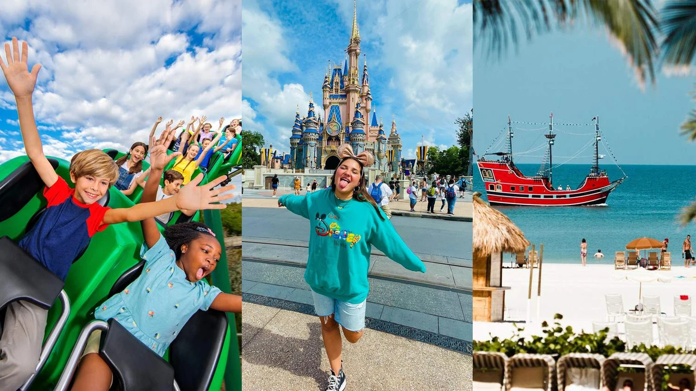collage of the best things to do in Orlando