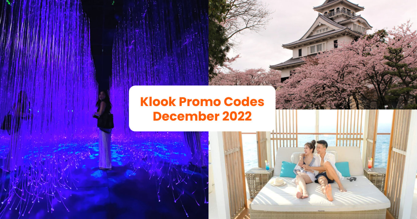 SG Klook Promo Codes December Blog Cover